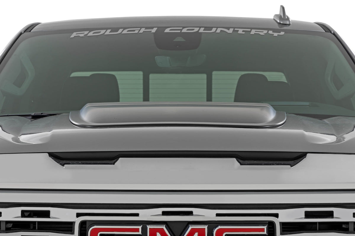 Hood Scoop | GLT Dynamic Blue | GMC Sierra 1500 2WD/4WD (2019-2026) - Misc 25% (Image 4 of 6)