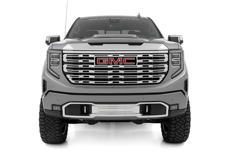 RC Hood Scoop | GLT Dynamic Blue | GMC Sierra 1500 2WD/4WD (2019-2026) (manufacturer page)
