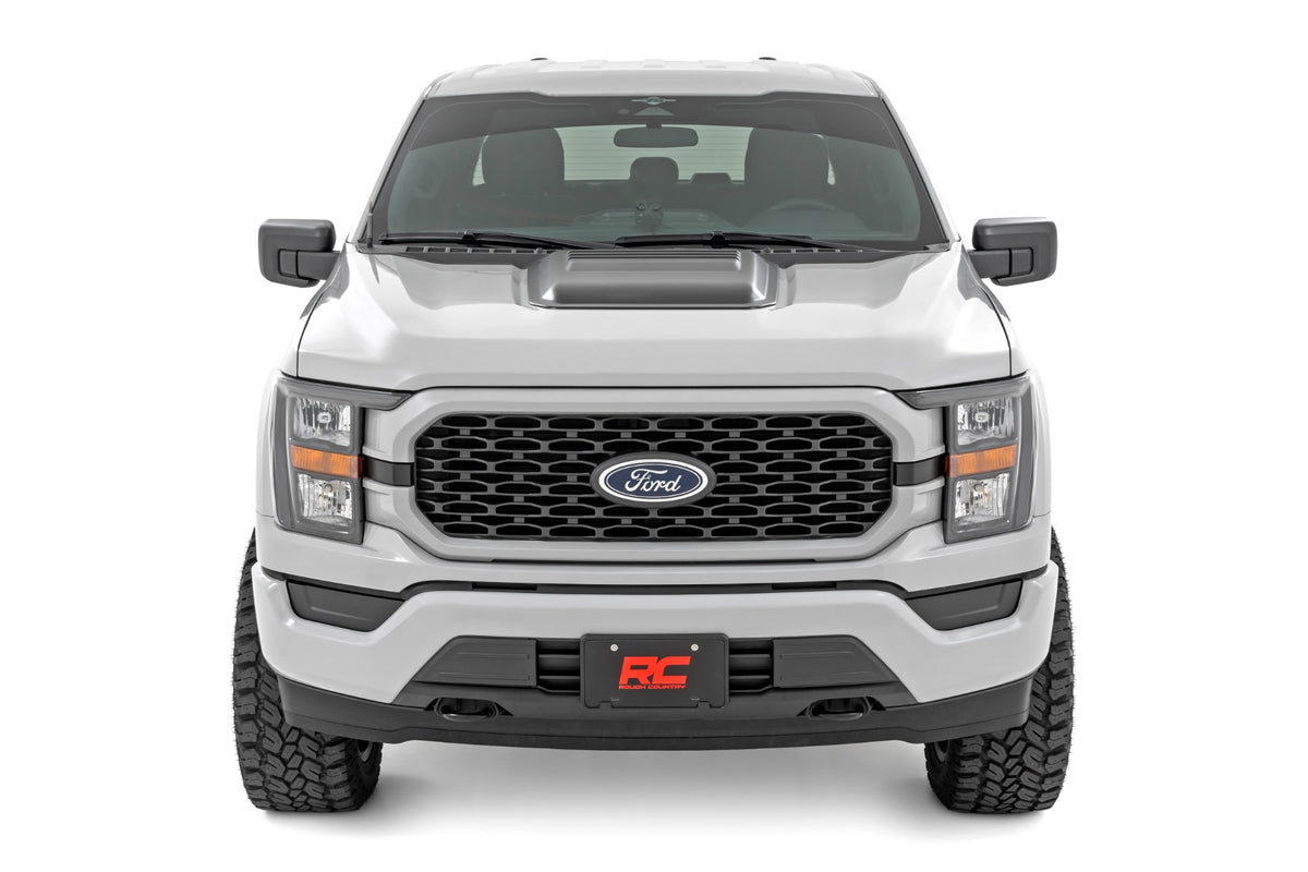 Hood Scoop | DB Shelter Green | Ford F-150 2WD/4WD (2021-2026) - Misc 25% (Image 2 of 6)