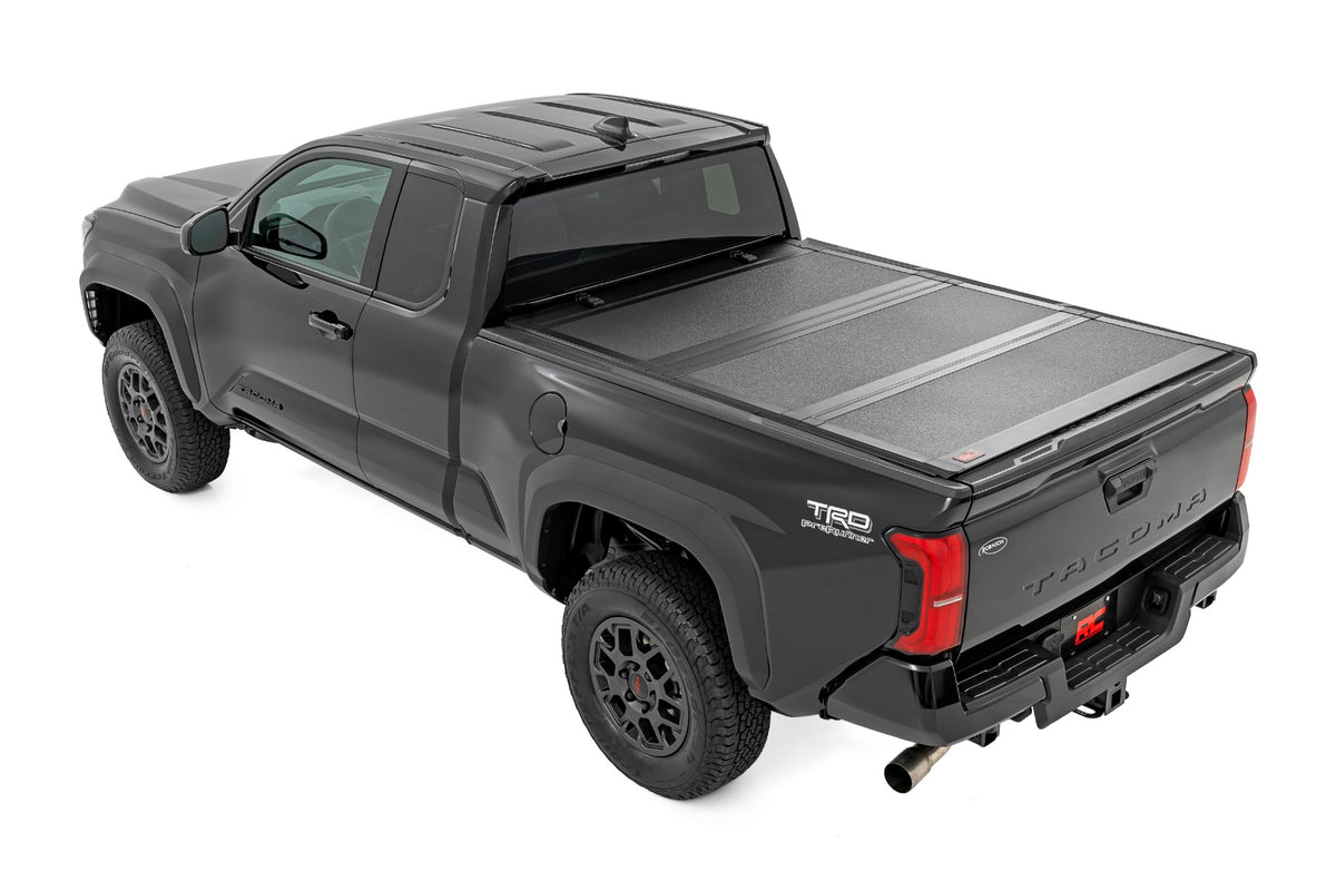 Hard Tri-Fold Flip Up Bed Cover | 6' Bed | Toyota Tacoma 2WD/4WD (2024-2026) - Bed Covers (Image 3 of 6)