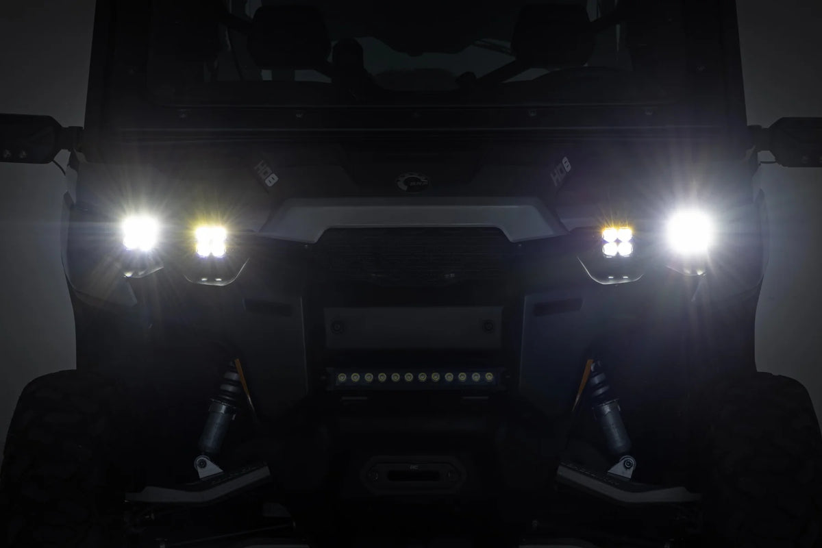 LED Headlight Kit | Can-Am Defender HD5/HD7/HD8/HD9/HD10 - Lighting & Acc (Image 2 of 6)