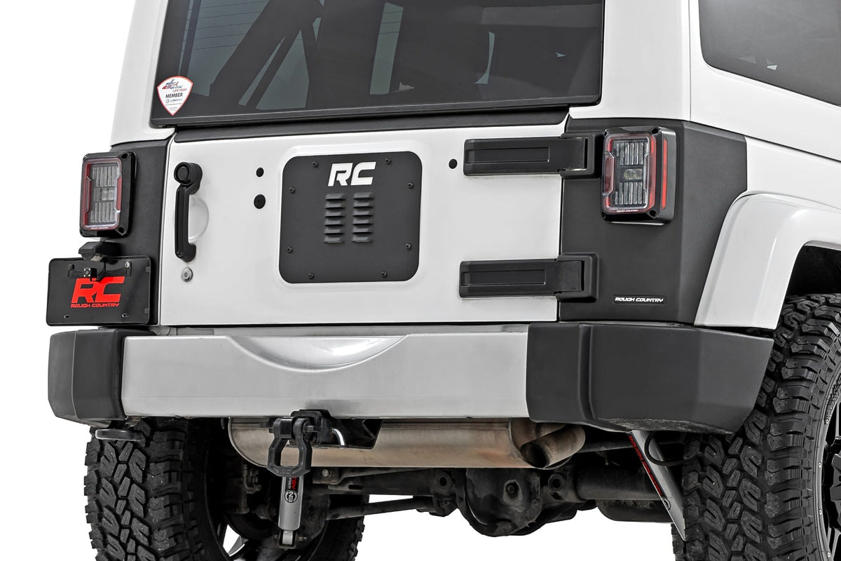 Rough Country TC13022 Trail Cladding | Rear Corners | Jeep Wrangler JK/Wrangler Unlimited (07-18) - Image 1