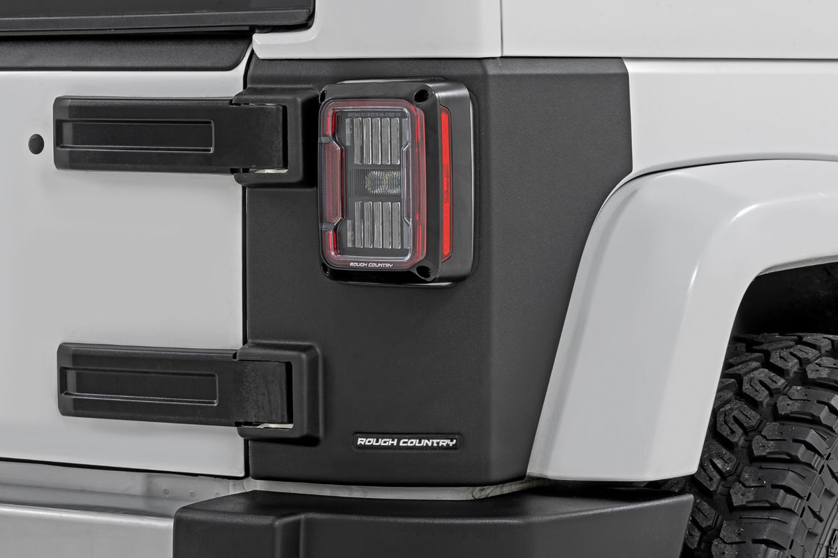 Rough Country TC13022 Trail Cladding | Rear Corners | Jeep Wrangler JK/Wrangler Unlimited (07-18) - Image 3