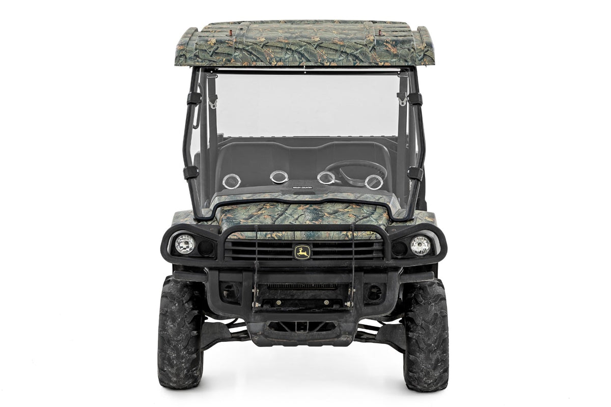 Vented Full Windshield | Scratch Resistant | John Deere Gator XUV 625/Gator XUV 850 - Windshields (Image 2 of 6)