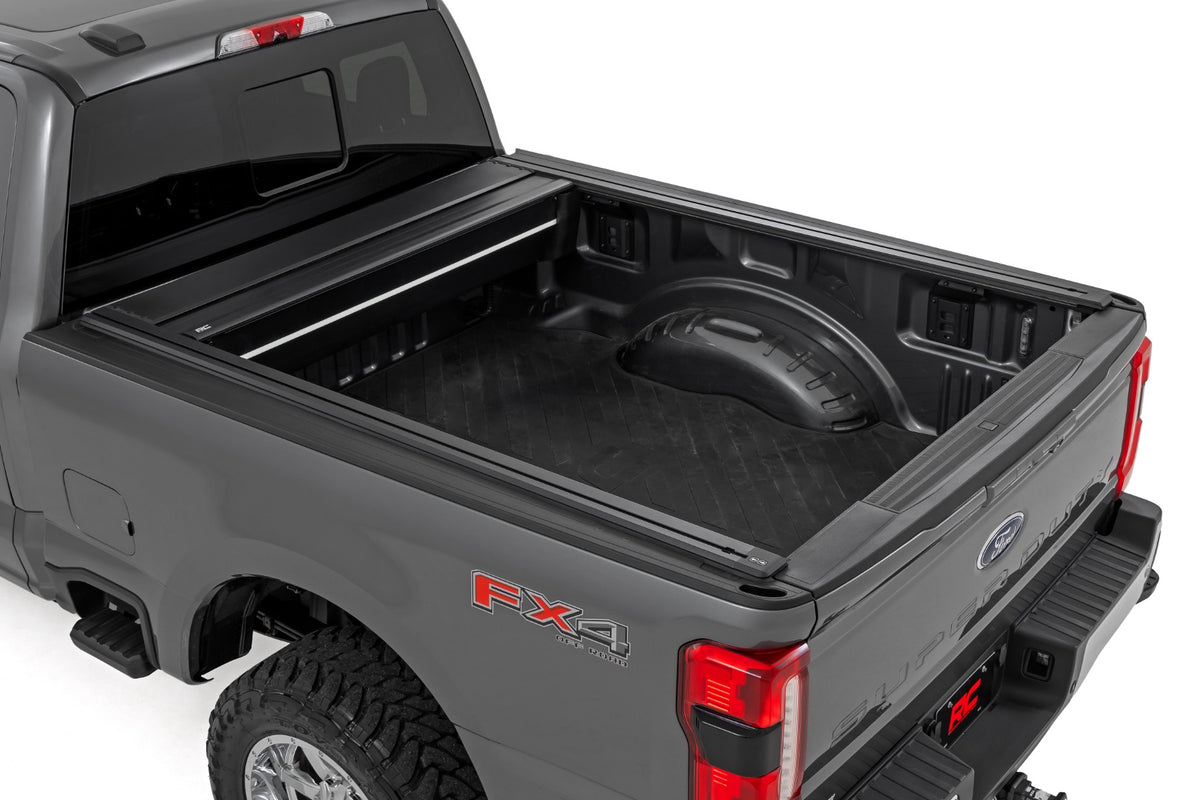 Rough Country 51507650 Powered Retractable Bed Cover | 6'10" Bed | Ford F-250/F-350 Super Duty (17-26) - Image 2