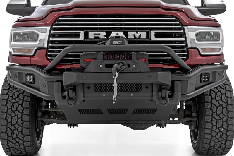 RC Front Bumper | Tubular |Winch Mount | Ram 2500/3500 2WD/4WD (2019-2026) (manufacturer page)
