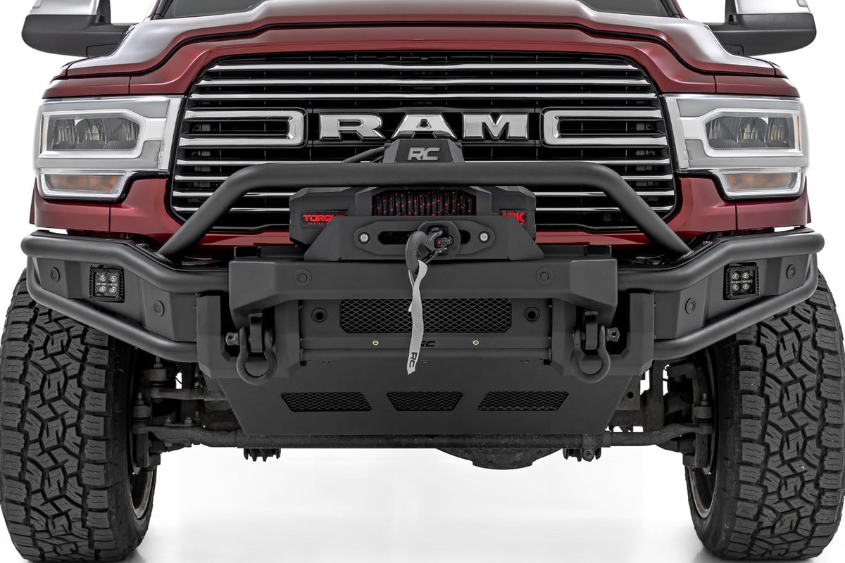 Front Bumper | Tubular |Winch Mount | Ram 2500/3500 2WD/4WD (2019-2026) - Bumpers (Image 3 of 6)