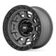 RC 85 Series Wheel | Simulated Beadlock | Gunmetal Gray/Black | 17x9 | 5x4.5 | -12mm (manufacturer page)
