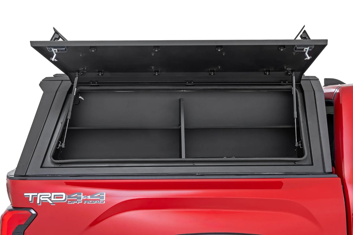 Bed Cap Side Shelf Storage Bin | Passengers Side | Toyota Tundra 2WD/4WD (2022-2026) - Bed Covers (Image 1 of 6)