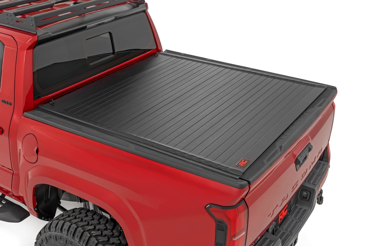RC Hard Roll Up Bed Cover | 5' Bed | Toyota Tacoma 2WD/4WD (2024-2026) (manufacturer page)