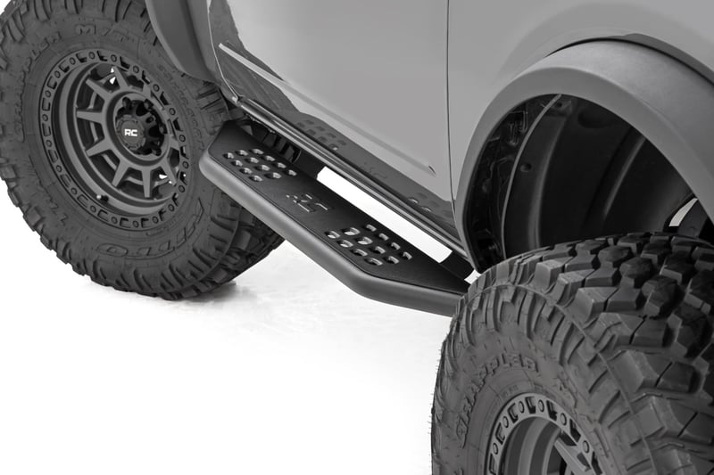 RC OV2 Running Boards | Side Step Bars | 2-Door | Ford Bronco (2 Door) (21-26) (manufacturer page)
