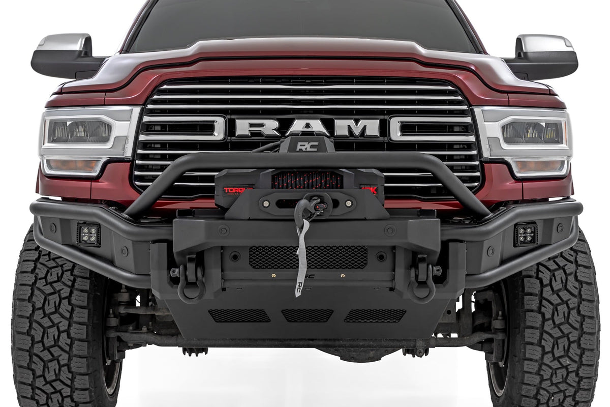 Front Bumper | Tubular |Winch Mount | Ram 2500/3500 2WD/4WD (2019-2026) - Bumpers (Image 5 of 6)
