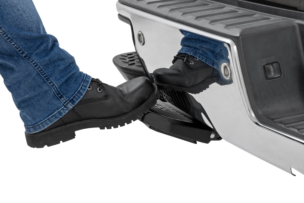 Rough Country PW050052 Retractable Bed Step | Manual Pull | Chevy/GMC 1500 (14-18 & Classic) - Image 2