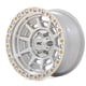 RC 85 Series Wheel | Simulated Beadlock | Gunmetal Gray/Black | 17x9 | 6x5.5 | -12mm (manufacturer page)