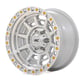 RC 85 Series Wheel | Simulated Beadlock | Gunmetal Gray/Black | 17x9 | 5x5 | -12mm (manufacturer page)