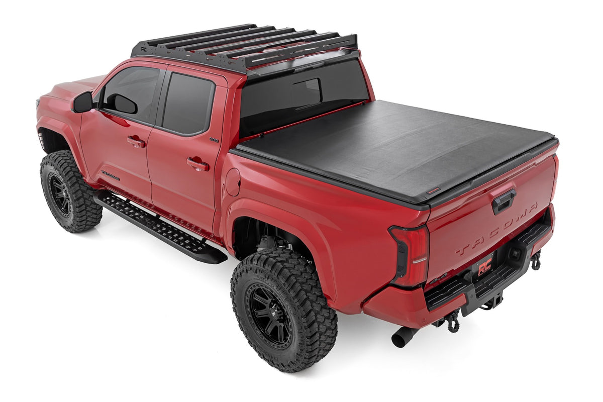 Rough Country 44011 RPT2 Running Board | Double Cab | Black | Toyota Tacoma 2WD/4WD (2024-2026) - Image 4