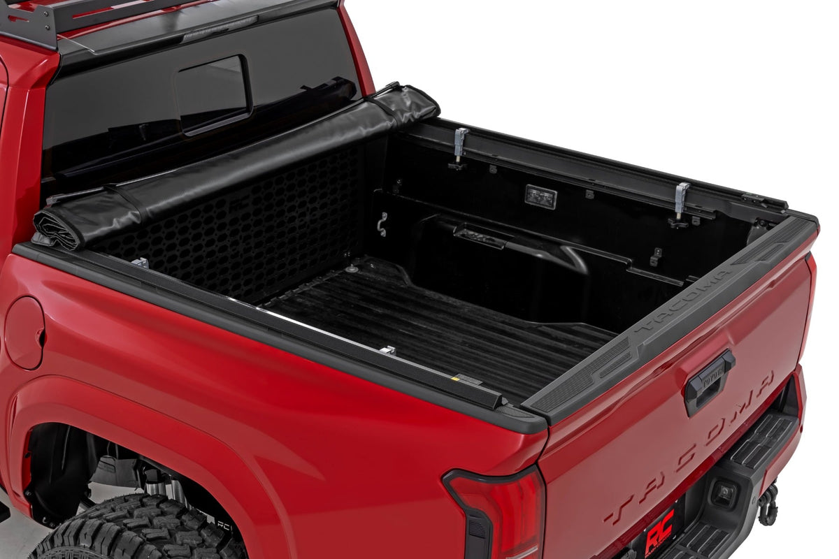 Rough Country 42415551 Soft Roll Up Bed Cover | 5' Bed | Toyota Tacoma 2WD/4WD (2024-2026) - Image 2