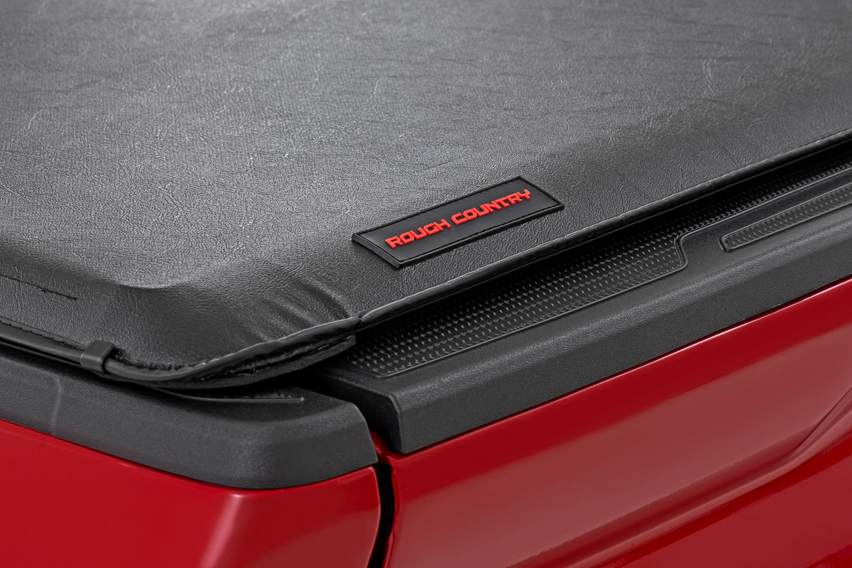 Rough Country 42415551 Soft Roll Up Bed Cover | 5' Bed | Toyota Tacoma 2WD/4WD (2024-2026) - Image 4