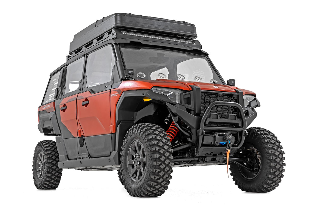 Rough Country 93304 LED Light Kit | Front Mount | 3" Chrome Pair | Wide Angle | Polaris XPEDITION ADV 5 - Studio View 3