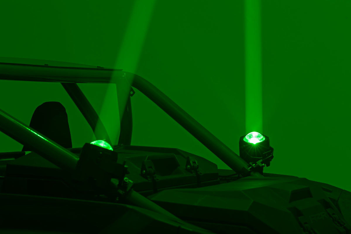 Laser Whip Light Kit | RGBW | 2400 Lumens | Pair - Lighting & Acc (Image 1 of 6)