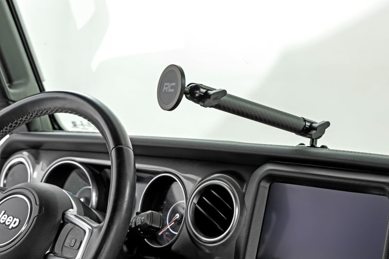 RC Dash Mount | 8" Mount Kit | Jeep Gladiator JT/Wrangler JL 4WD (2018-2026) (manufacturer page)