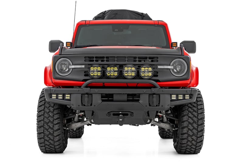RC Fender Flares | JS Iconic Siver | Ford Bronco 4WD (2021-2026) (manufacturer page)