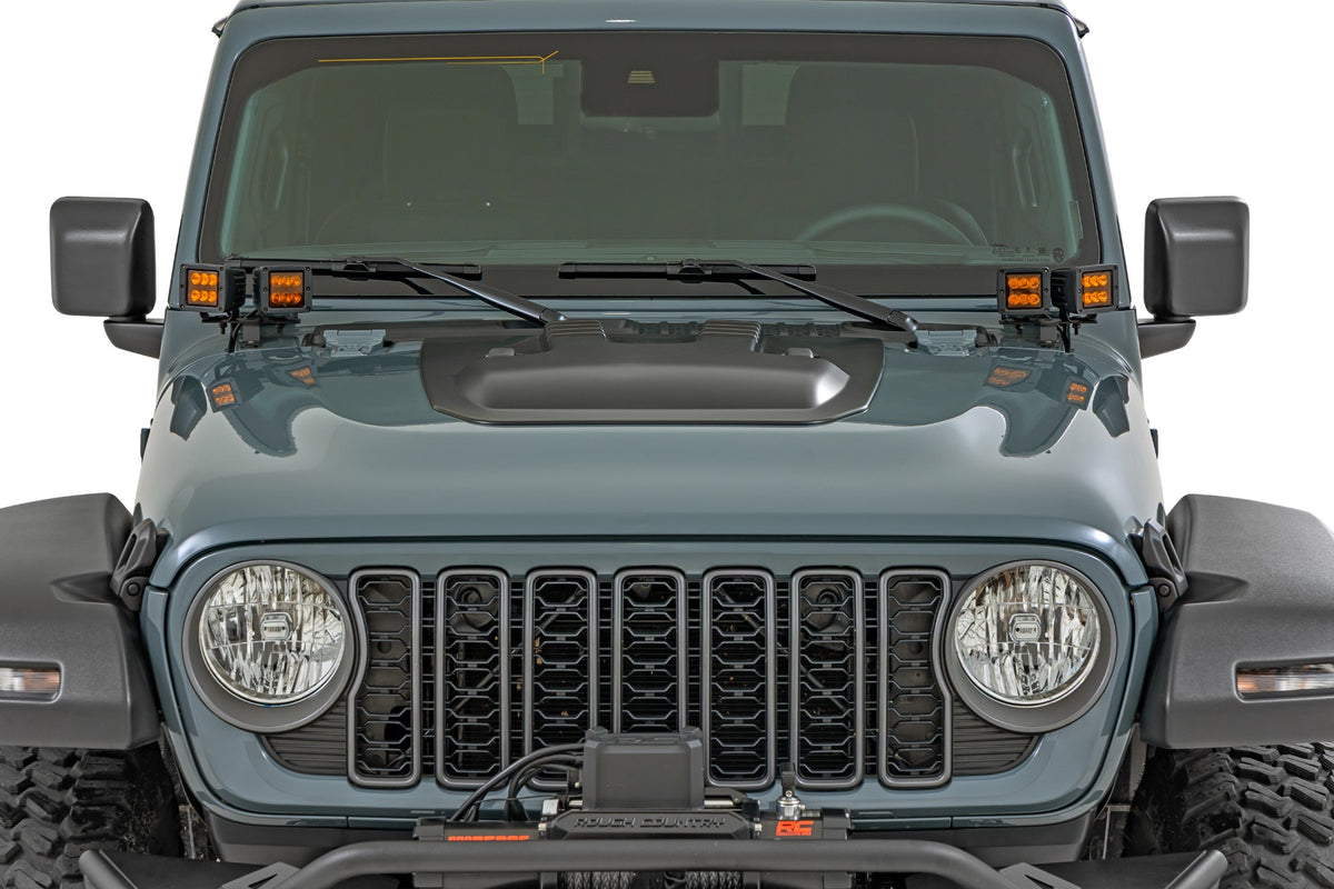 Hood Scoop | PGE Mojito | Jeep Gladiator JT/Wrangler JL 4WD (2018-2026) - Misc 25% (Image 3 of 6)