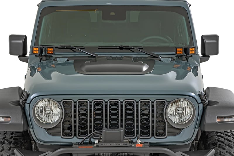RC Hood Scoop | PDS Anvil | Jeep Gladiator JT/Wrangler JL 4WD (2018-2026) (manufacturer page)