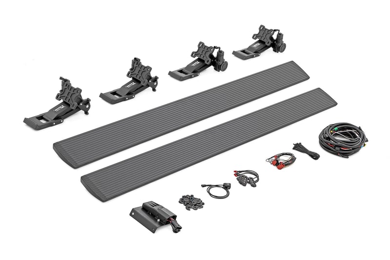 RC Power Running Boards | Dual Electric Motor | Crew Cab | Ram 1500 (19-26)/1500 TRX (21-24) (manufacturer page)