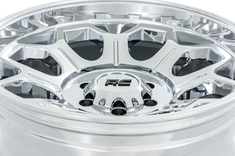 Rough Country 77 Series Wheel | One-Piece | Gunmetal Gray | 20x9 | 6x5.5 | 0mm (manufacturer page)