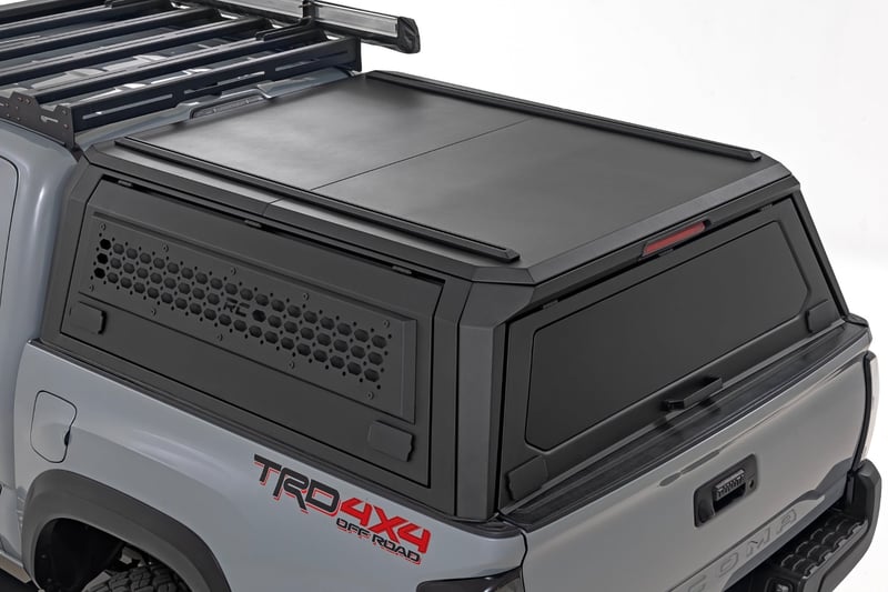 RC Truck Bed Cap | Modular | 5' Bed | Toyota Tacoma 2WD/4WD (2016-2023) (manufacturer page)