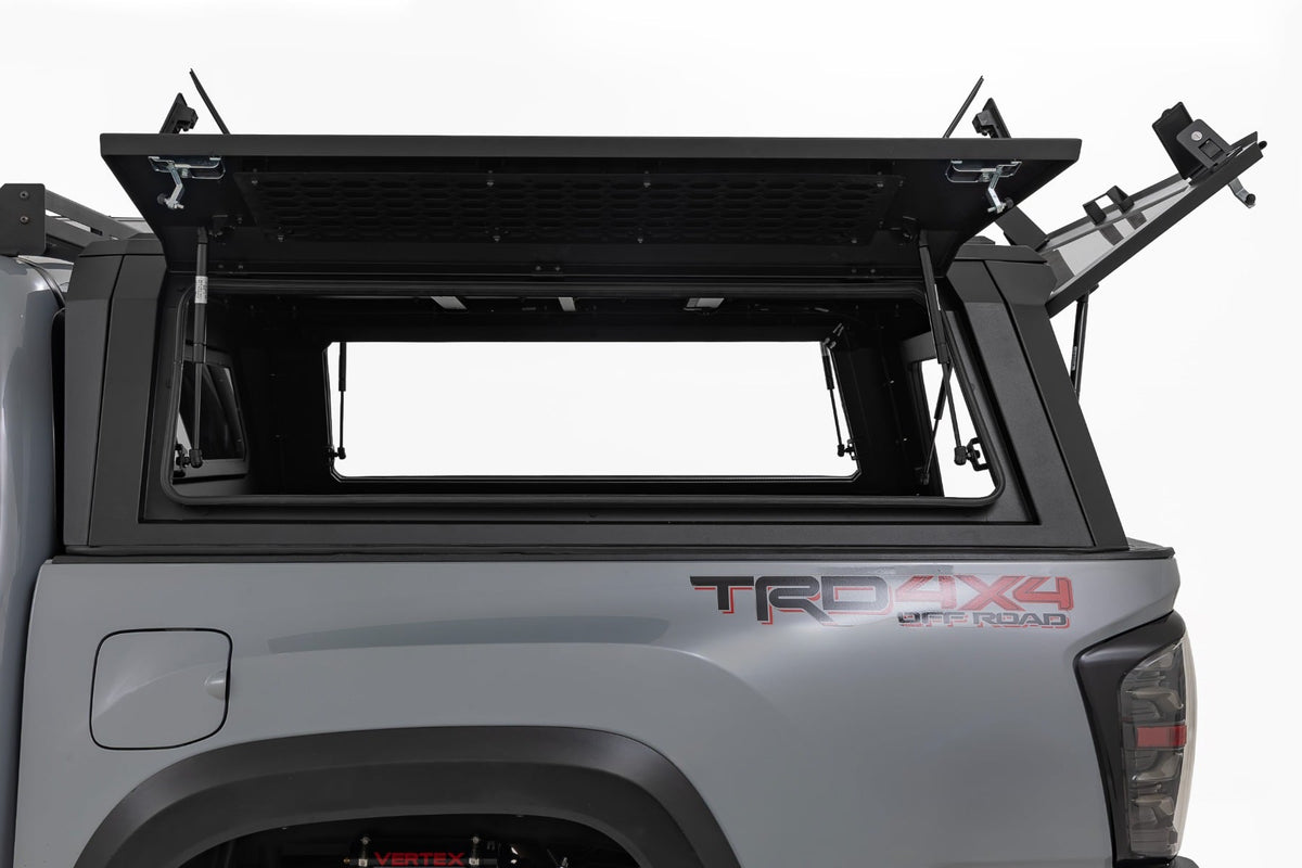 Rough Country 73406 Truck Bed Cap | Modular | 5' Bed | Toyota Tacoma 2WD/4WD (2016-2023) - Studio View 5