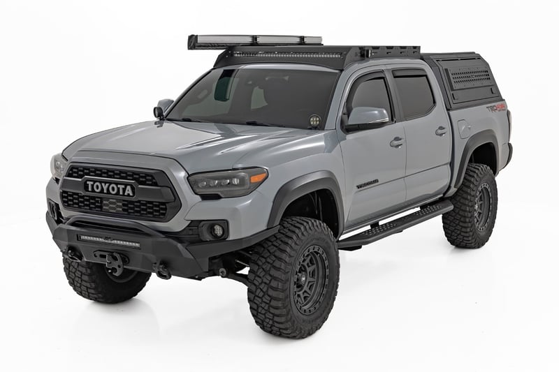 RC Truck Bed Cap | Modular | 5' Bed | Toyota Tacoma 2WD/4WD (2016-2023) (manufacturer page)
