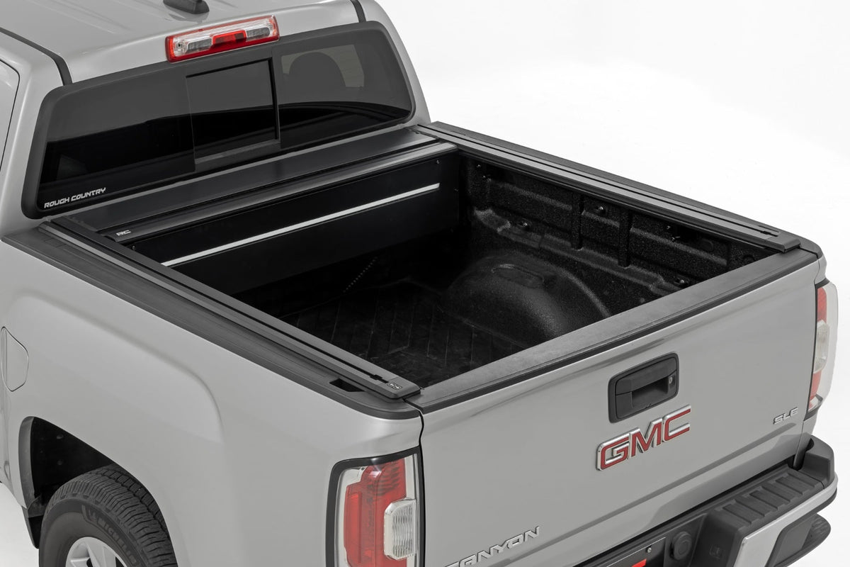 Powered Retractable Bed Cover | 5' Bed | Chevy/GMC Canyon/Colorado (15-26) - Bed Covers (Image 2 of 6)