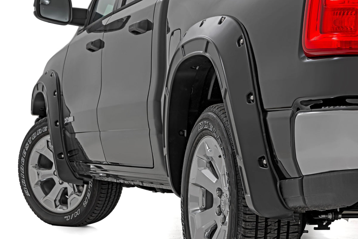 Defender Fender Flares | PR4 Flame Red | Ram 1500 2WD/4WD (2025-2026) - Fender Flares (Image 1 of 6)