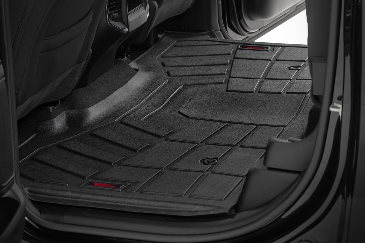 Rough Country SM31630 Sure-Fit Floor Mats | Front & Rear | Crew | Ram 1500 2WD/4WD (2025-2026) - Image 3