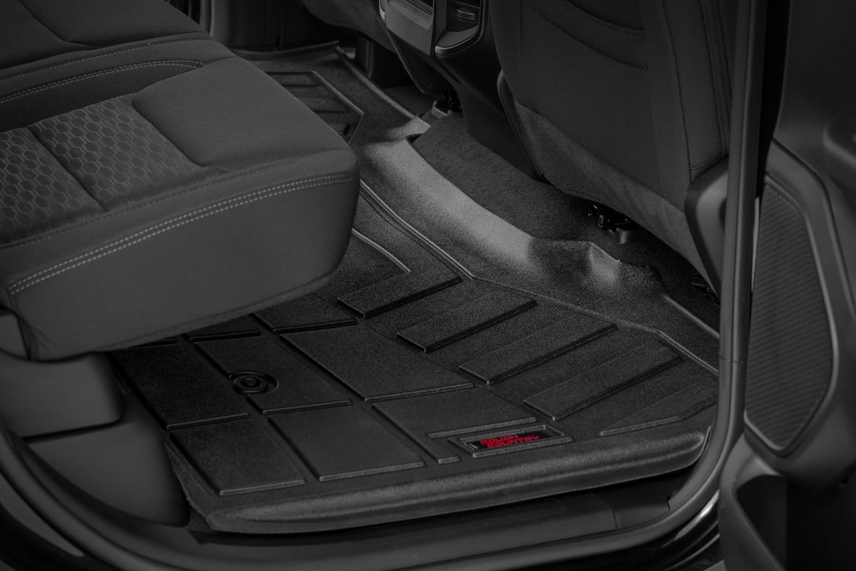 Rough Country SM31630 Sure-Fit Floor Mats | Front & Rear | Crew | Ram 1500 2WD/4WD (2025-2026) - Image 4