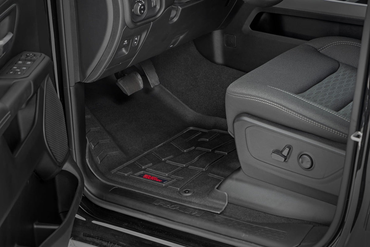 Sure-Fit Floor Mats | Front & Rear | Crew | Ram 1500 2WD/4WD (2025-2026) - Interior & Mats (Image 2 of 4)