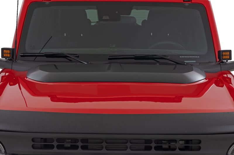 RC Hood Scoop | YZ Oxford White | Ford Bronco 4WD (2021-2026) (manufacturer page)