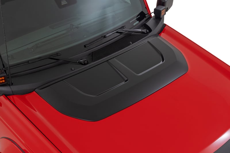 RC Hood Scoop | YZ Oxford White | Ford Bronco 4WD (2021-2026) (manufacturer page)