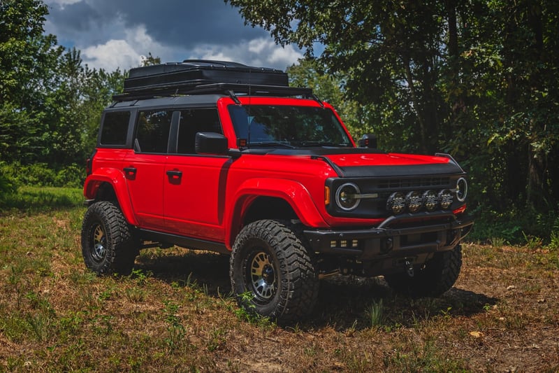 RC Hood Scoop | YZ Oxford White | Ford Bronco 4WD (2021-2026) (manufacturer page)