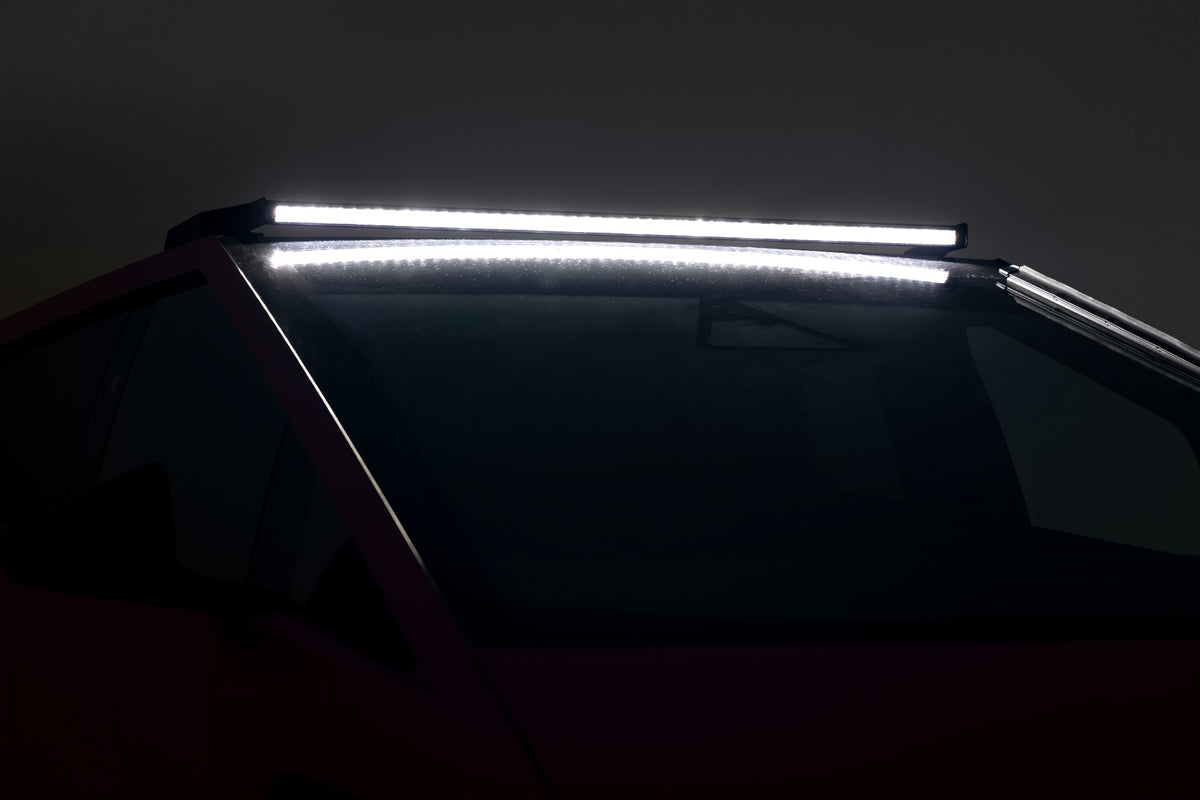 Rough Country 99801 50-Inch LED Light Kit | Roof Mount | Tesla Cybertruck 4WD (2024-2026) - Studio View 5