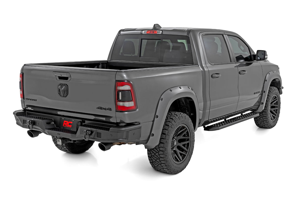 Rough Country 51215 Rear Bumper | Tubular | Ram 1500 2WD/4WD (2019-2024) - Image 2