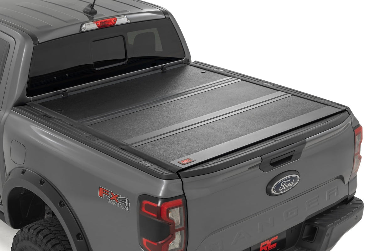 Hard Low Profile Bed Cover | 5' Bed | Ford Ranger 2WD/4WD (2019-2023) - Bed Covers (Image 1 of 6)