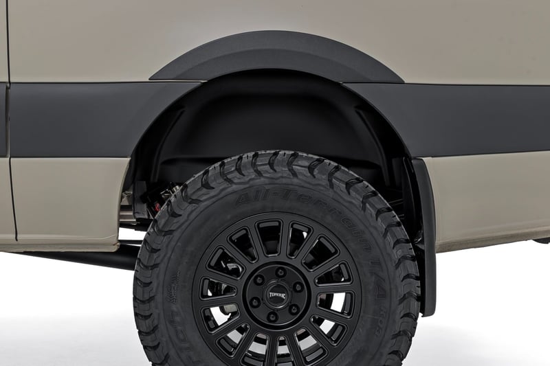 RC Sport Fender Flares | Mercedes-Benz Sprinter 3500 (19-22)/Sprinter 3500XD (19-26) (manufacturer page)