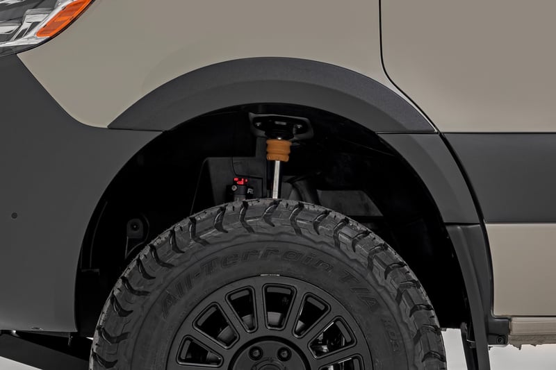 RC Sport Fender Flares | Mercedes-Benz Sprinter 3500 (19-22)/Sprinter 3500XD (19-26) (manufacturer page)