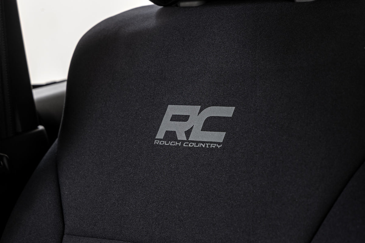 Rough Country 91073 Seat Covers | Front & Rear | Suzuki Jimny (4-Door) (2018-2025) - Image 5