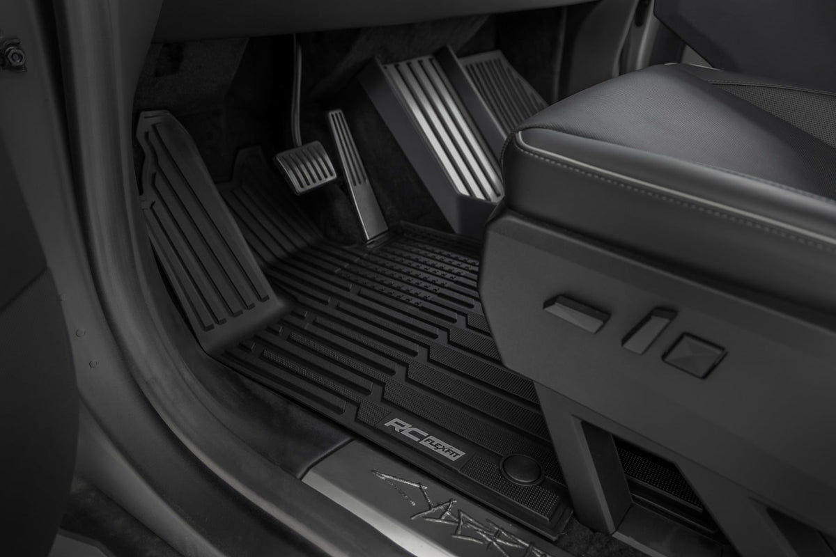 Flex-Fit Floor Mats | FR & RR | Tesla Cybertruck 4WD (2024-2026) - Interior & Mats (Image 2 of 6)
