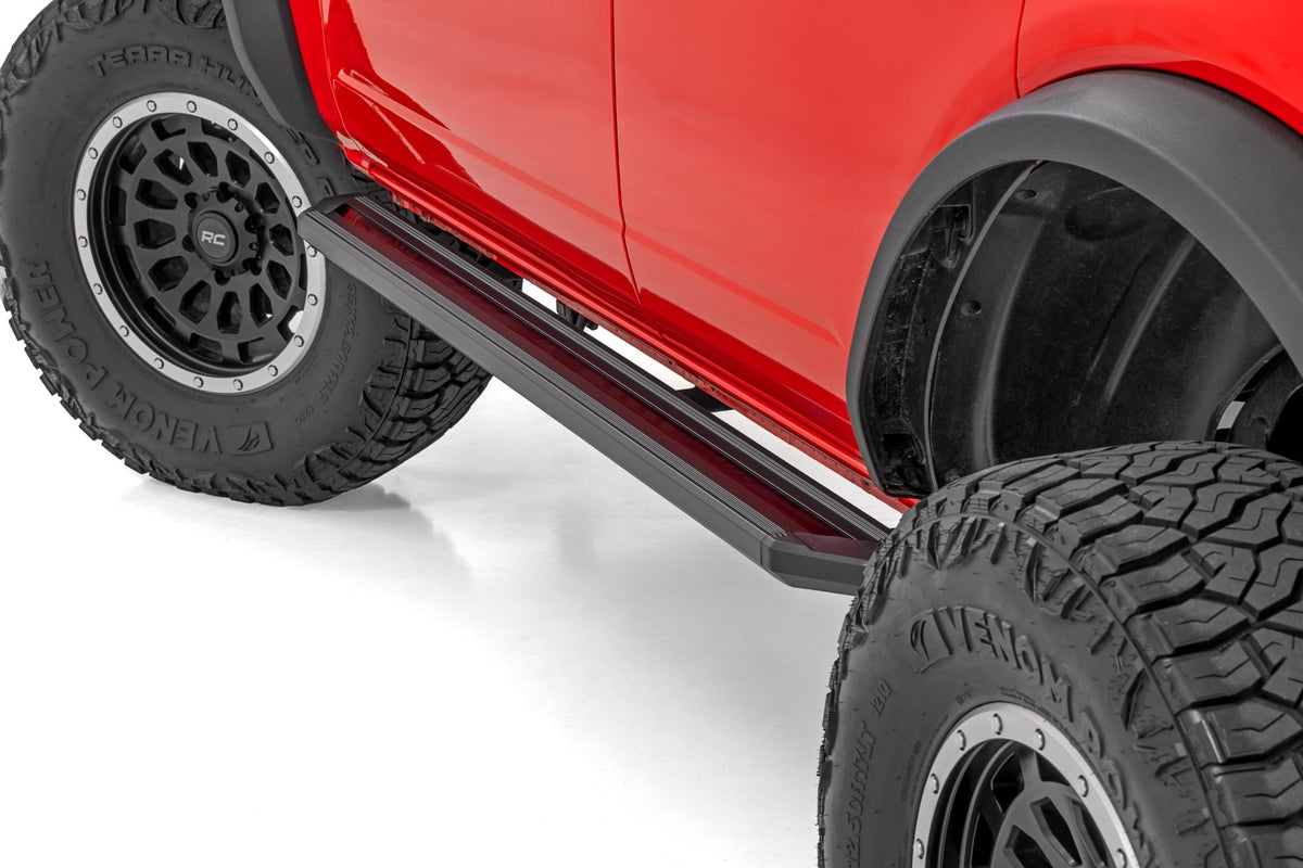 Rough Country 55008 Multi-Color LED Running Boards | 4-Door | Ford Bronco 4WD (2021-2026) - Image 2