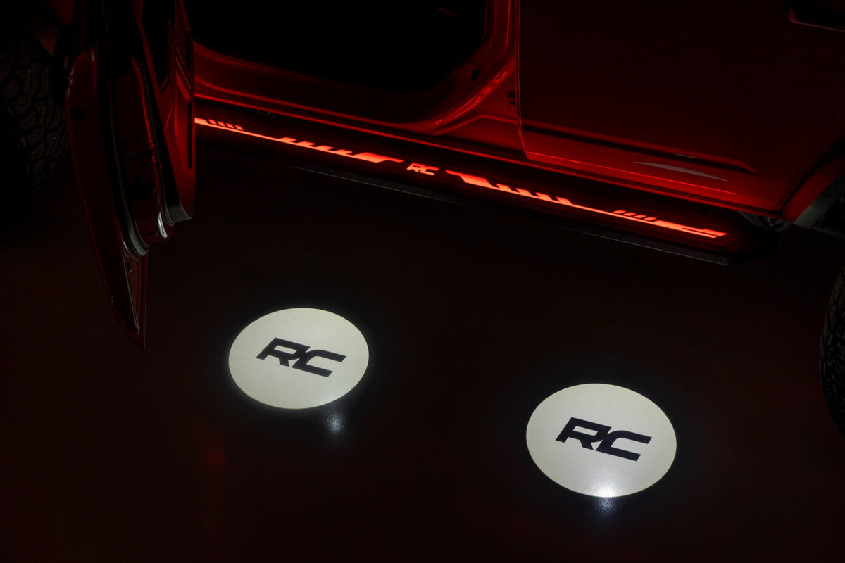 Rough Country 55006 Multi-Color LED Running Boards | CrewMax | Toyota Tundra 2WD/4WD (2022-2026) - Studio View 6